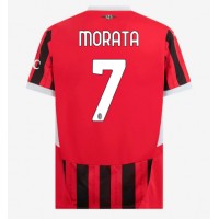 AC Milan Alvaro Morata #7 Kotipaita 2024-25 Lyhythihainen